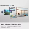 Televisor Samsung QE65LS03FAUXXH 65 polegadas The Frame QLED 4K HDR Smart TV, 3840×2160, Tizen, 120Hz