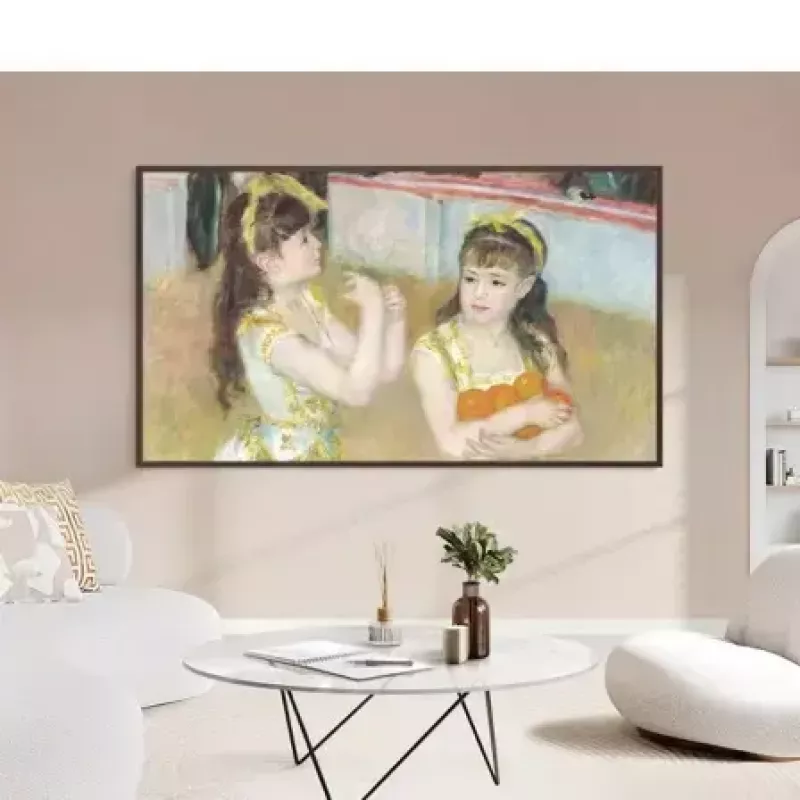 Televisor Samsung QE65LS03FAUXXH 65 polegadas The Frame QLED 4K HDR Smart TV, 3840×2160, Tizen, 120Hz