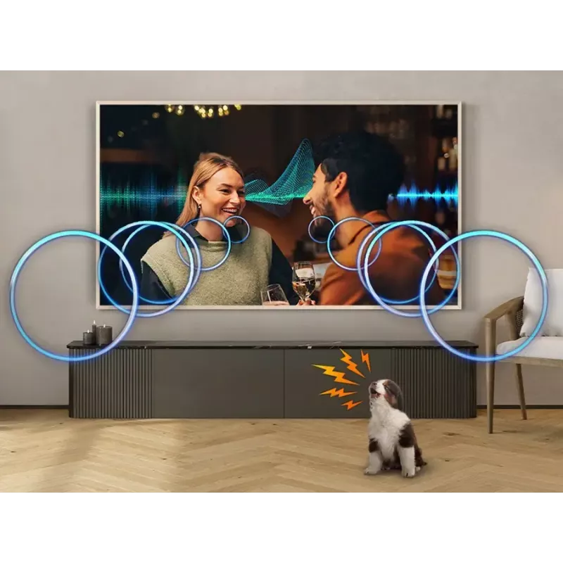 Televisor Samsung QE65LS03FAUXXH 65 polegadas The Frame QLED 4K HDR Smart TV, 3840×2160, Tizen, 120Hz