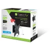 Suporte de parede Techly 19-37 polegadas para TV LED-LCD, inclinável, 1 braço oscilante, preto ICA-LCD 2900B