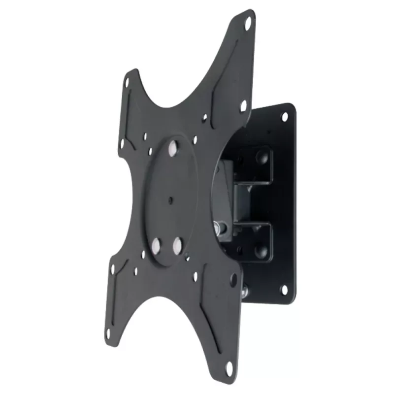 Suporte de parede Techly 19-37 polegadas para TV LED-LCD, inclinável, 1 braço oscilante, preto ICA-LCD 2900B