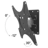 Suporte de parede Techly 19-37 polegadas para TV LED-LCD, inclinável, 1 braço oscilante, preto ICA-LCD 2900B