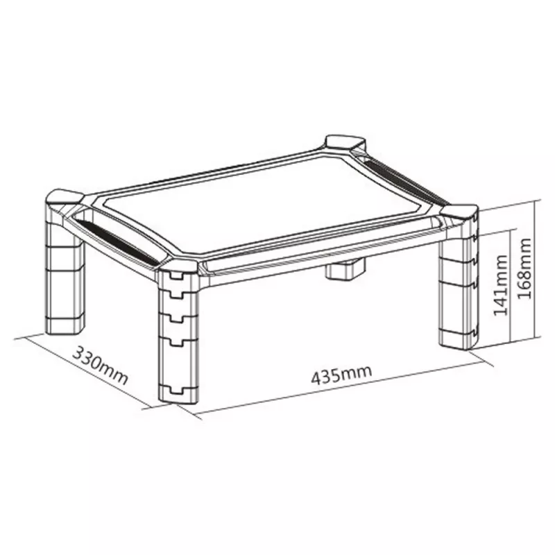 Suporte inteligente ajustável em altura Techly ICA-MS 401