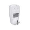 Wattímetro GreenBlue GB202 medidor de potência 0–9999 W, 3600 W máx, 220–240 V, 16 A, ecrã LCD