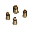 Manómetro analógico YATO YT-73022 0–20 bar, mostrador de 75 mm, aço carbono, mangueira de 0,5 m, 4 adaptadores de latão, mala de transporte