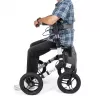 TIMAGO RANGER rollator todo-o-terreno de quatro rodas, prateado
