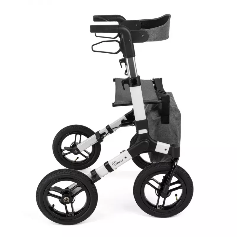 TIMAGO RANGER rollator todo-o-terreno de quatro rodas, prateado