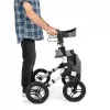 TIMAGO RANGER rollator todo-o-terreno de quatro rodas, prateado