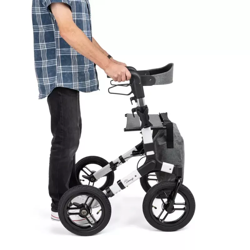 TIMAGO RANGER rollator todo-o-terreno de quatro rodas, prateado