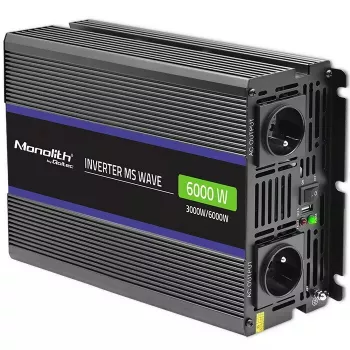 Inversor QOLTEC Monolith 6000 MS 12V para 230V 6000W