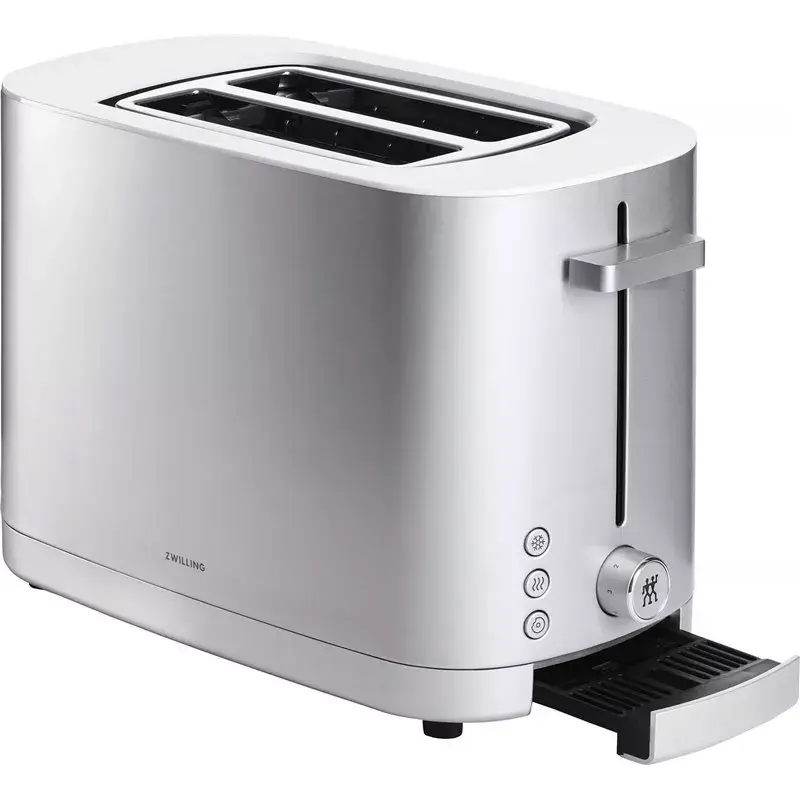 Torradeira ZWILLING 53008-000-0 — 2 fatias 1000 W, aço inoxidável escovado