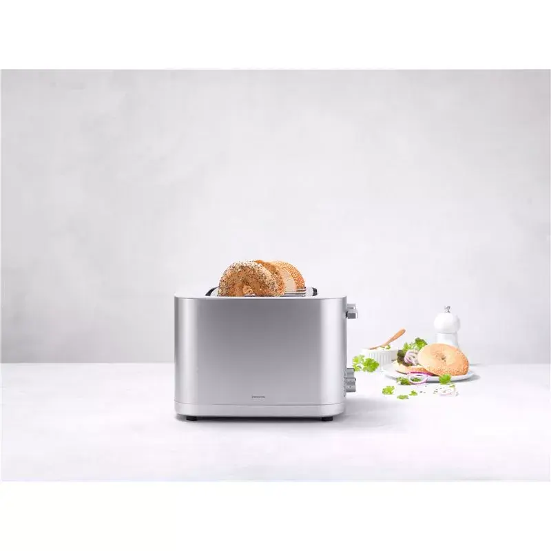 Torradeira ZWILLING 53008-000-0 — 2 fatias 1000 W, aço inoxidável escovado