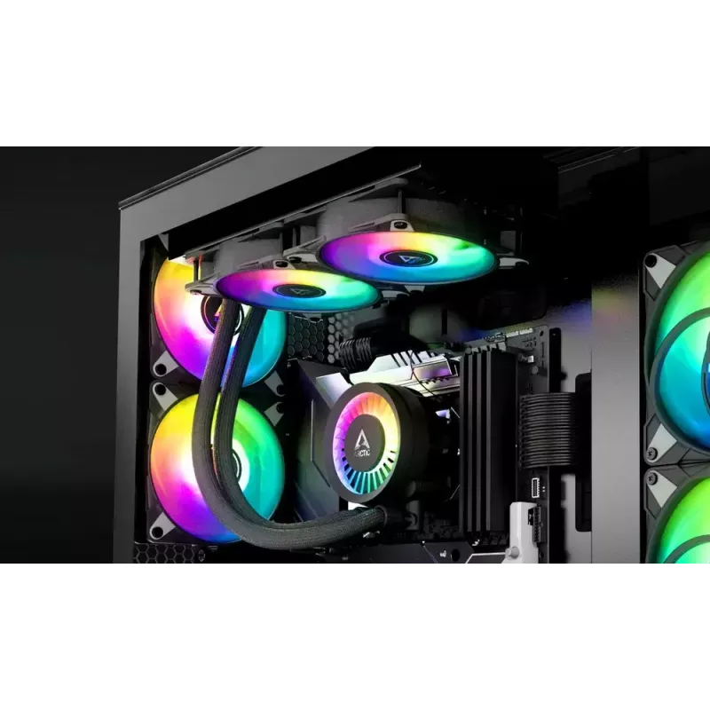 ARCTIC Liquid Freezer III 280 A-RGB - Refrigeração líquida all-in-one para CPU multi-compatível com A-RGB
