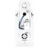 Satel OPAL Plus detetor de movimento de exterior de dupla tecnologia, branco