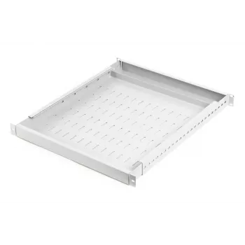 Prateleira para rack Digitus TN-19-5/9-1U-W-GY cinzento aço 19 polegadas 500mm profundidade