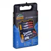 Conjunto de facas de caça fixas Outdoor Edge Jaeger Pak 02OE069 com faca e ferramentas para processamento de caça