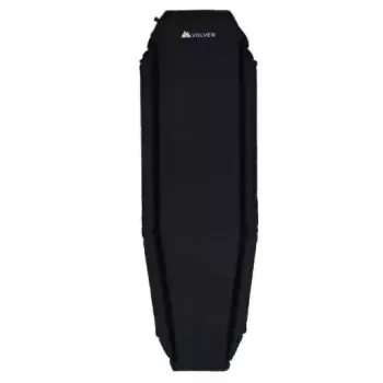 Colchonete Volven autogonfiável Ultralight Plus preto — colchonete de campismo leve e compacto