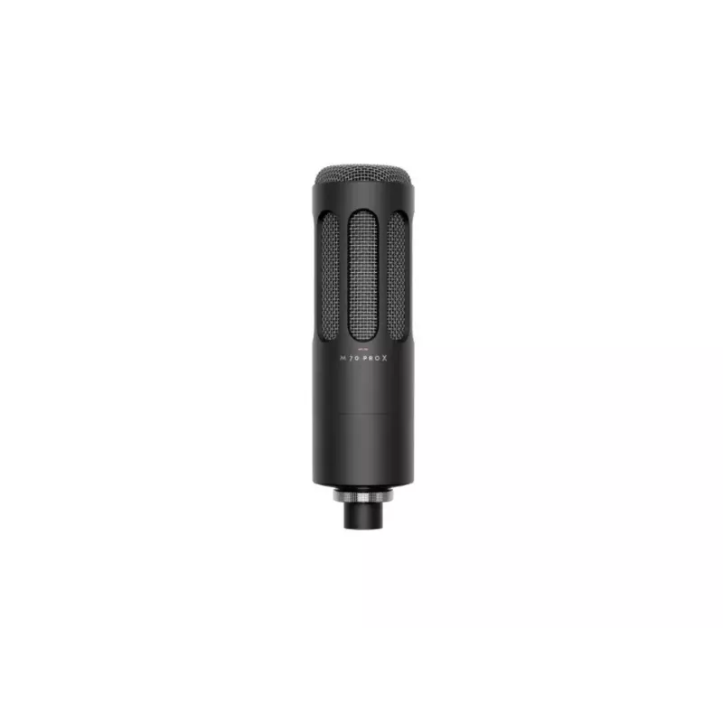 Microfone dinâmico de broadcast Beyerdynamic M 70 PRO X — com fios, resposta de frequência otimizada para voz