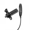 Microfone dinâmico de broadcast Beyerdynamic M 70 PRO X — com fios, resposta de frequência otimizada para voz