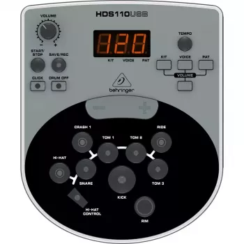 Interface de áudio USB Behringer XD8USB preto