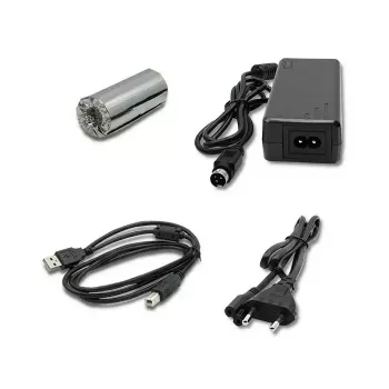 Impressora térmica de etiquetas QOLTEC 50256 com interface USB – impressora POS compacta