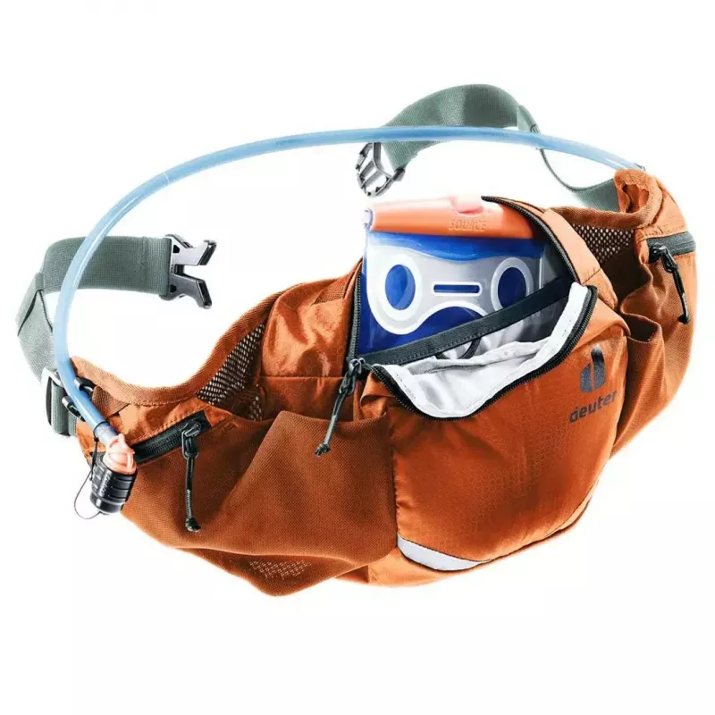 DEUTER Bolsa de cintura Pulse 3 cinto ajustável — bolsa de cintura compacta para atividades ao ar livre