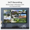 Reolink NVS12W NVR Wi-Fi 6 de 12 canais com suporte 16MP e 2TB HDD
