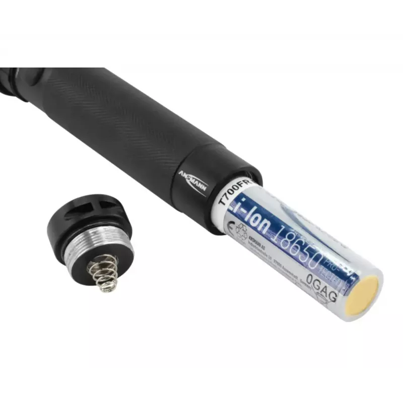 Ansmann Future T400FR lanterna, 400 lm, IPX4, preta