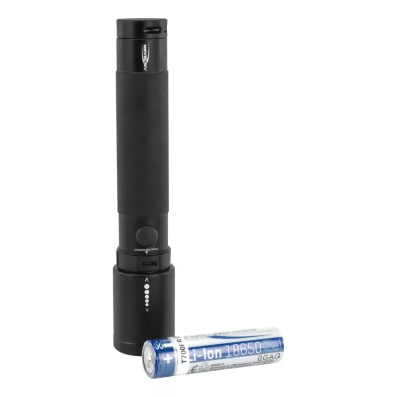 Ansmann Future T400FR lanterna, 400 lm, IPX4, preta