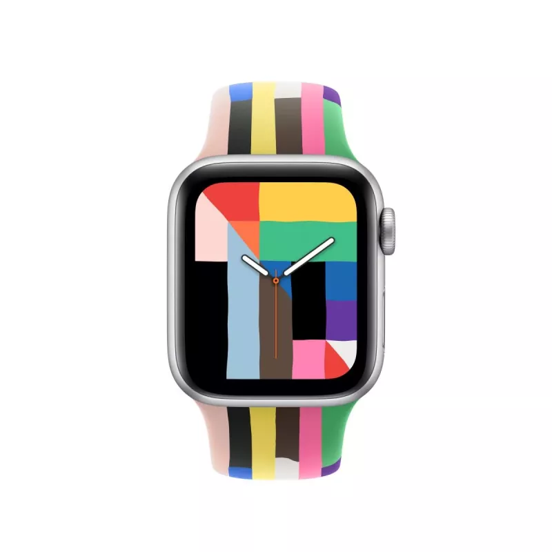Pulseira Apple MDWD4ZM/A multicolor fluoroelastómero 130-180 mm