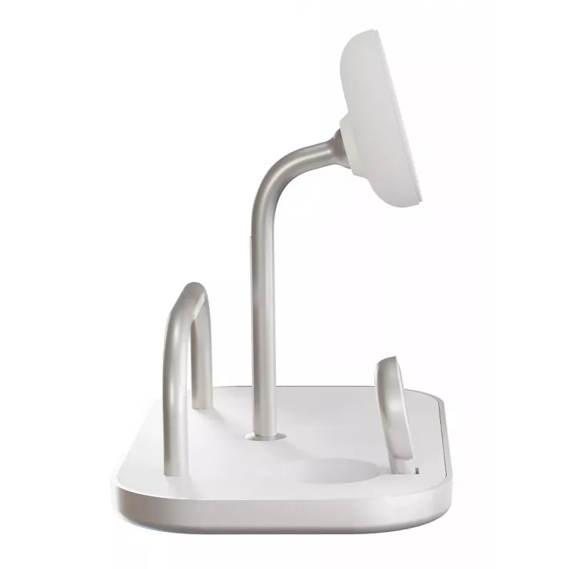 Carregador móvel ZENS ZEDC29W/00 carregamento rápido sem fios prateado branco