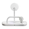 Carregador móvel ZENS ZEDC29W/00 carregamento rápido sem fios prateado branco