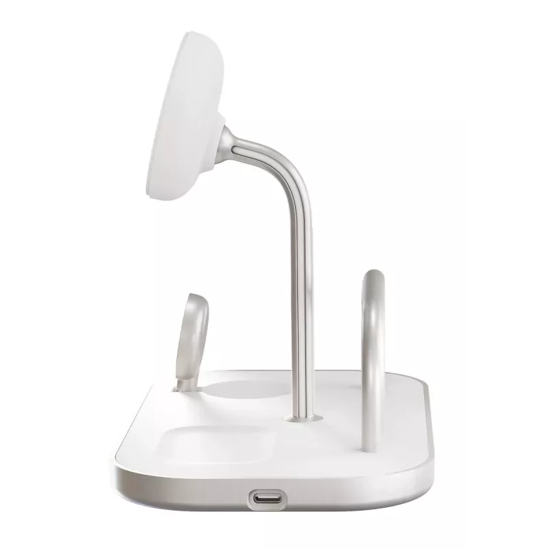 Carregador móvel ZENS ZEDC29W/00 carregamento rápido sem fios prateado branco