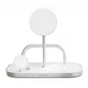 Carregador móvel ZENS ZEDC29W/00 carregamento rápido sem fios prateado branco
