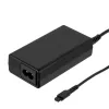 Fonte de alimentação universal para portátil Akyga AK-NU-12 65 W, 18,5–20 V, 6 fichas intercambiáveis, preto