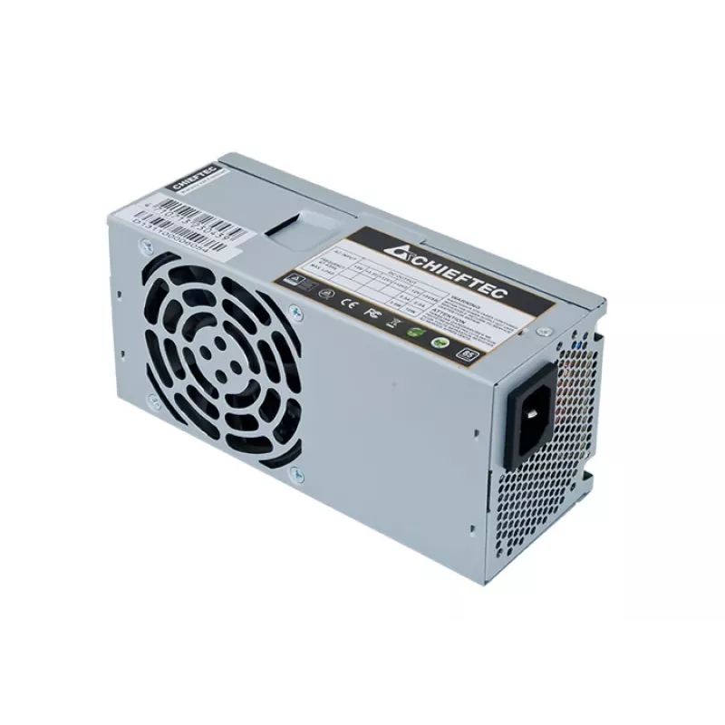Chieftec GPF-350P TFX 350W fonte de alimentação, 20+4 pin ATX, ventoinha de 80 mm, 85% de eficiência, PFC ativo