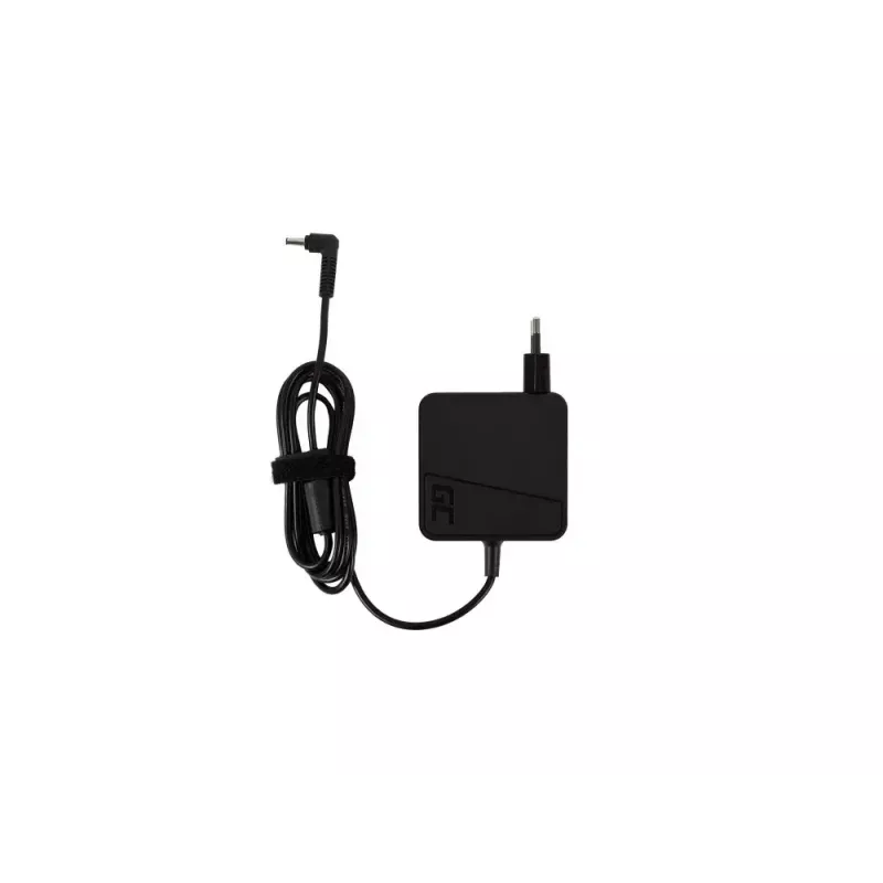 Fonte de alimentação Green Cell AD41PV2 65W para portáteis, 19 V 3,42 A, para interiores, preto