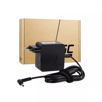 Fonte de alimentação Green Cell AD41PV2 65W para portáteis, 19 V 3,42 A, para interiores, preto