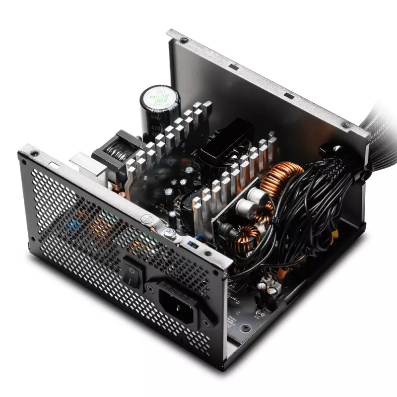 XPG PYLON 550W fonte de alimentação, 550 W, 100 - 240 V, 50 - 60 Hz, 8/4 A, ativo, 110 W