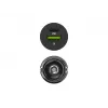 Carregador para automóvel Green Cell CADM-GC-38AC 38W, 1x USB-C (PD 3.0) + 1x USB-A, caixa de alumínio, preto