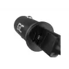 Carregador para automóvel Green Cell CADM-GC-38AC 38W, 1x USB-C (PD 3.0) + 1x USB-A, caixa de alumínio, preto