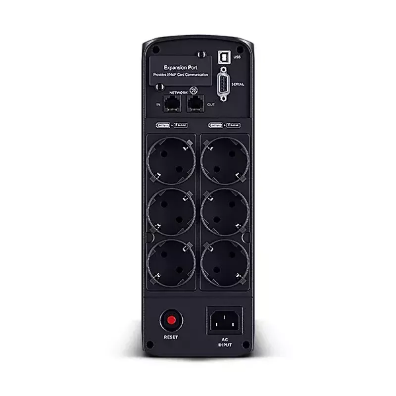 Fonte de alimentação ininterrupta (UPS) CyberPower CP1350EPFCLCD Line-Interactive 1,35 kVA 780 W 6 saídas AC