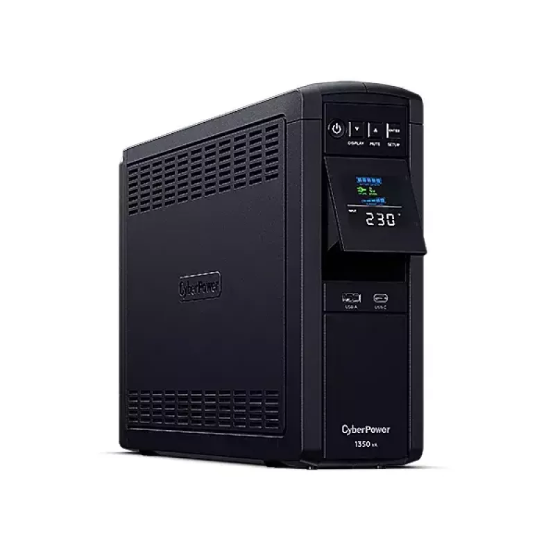 Fonte de alimentação ininterrupta (UPS) CyberPower CP1350EPFCLCD Line-Interactive 1,35 kVA 780 W 6 saídas AC