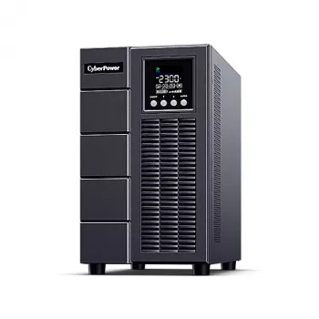 Fonte de alimentação ininterrupta CYBERPOWER OLS3000EA, Online dupla conversão, 3 kVA (2700 W), PF 0,9, 8 saídas C13, entrada C20