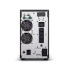 CyberPower Online S OLS3000EA UPS de dupla conversão (online), 3000 VA / 2700 W, 8 tomadas AC (C13/C19), entrada C20, LCD, USB, torre, preto