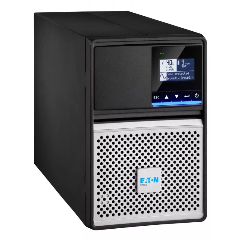 EATON CORPORATION UPS Eaton 5P Gen2 - 850 VA, 680 W, entrada: C14, saídas: (6) C13, torre