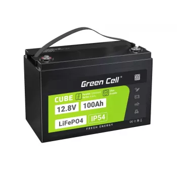 Bateria UPS Green Cell LFPGC12V100AH fosfato de ferro-lítio 12,8V 100Ah