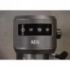 Máquina de café expresso AEG EC6-1-6BST, manual, aparelho de bancada, depósito de água 1,0 l, 15 bar, espumador de leite, 1450 W, controlo por toque, preto