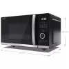 Micro-ondas Sharp YC-QS254AE-B preto, aço inoxidável micro-ondas solo de bancada 25 l 900 W