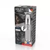 Aparador de barba Adler AD 2836S, bateria de lítio sem fios, 0,9–6 mm, 4 níveis de comprimento, lâminas de aço inoxidável, prateado
